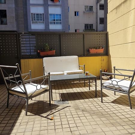 Pleno Centro, Terraza, Principe, 5 Min Casco Vello Y Estacion Ave Daire Vigo Dış mekan fotoğraf