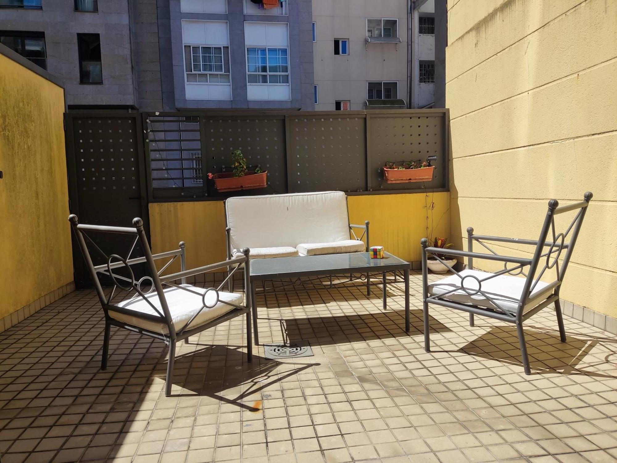 Pleno Centro, Terraza, Principe, 5 Min Casco Vello Y Estacion Ave Daire Vigo Dış mekan fotoğraf